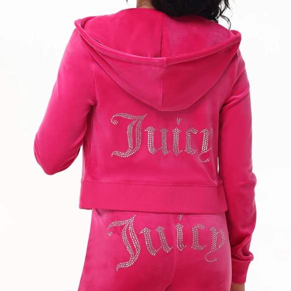 Hot Pink Juicy Couture Short Sleeve + Shorts Set – L – NWT